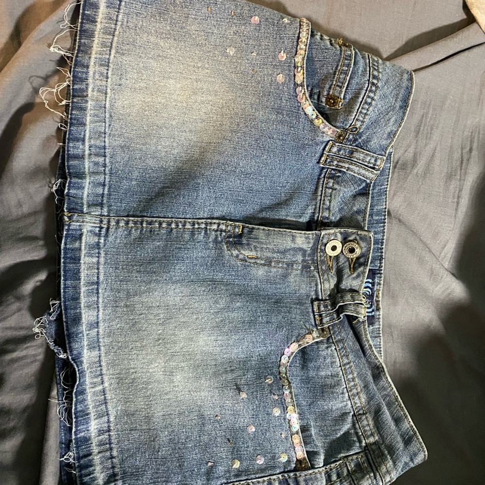 Women's Blue Denim Skirt